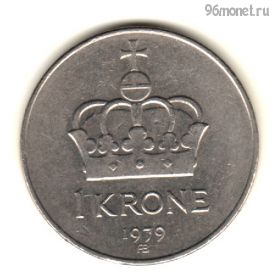 Норвегия 1 крона 1979 АВ