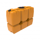 Емкость SK 2000 литров пластиковая оранжевая