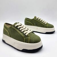 Женские кроссовки Gucci зеленые
