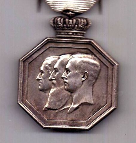 медаль 1830 - 1930 Бельгия AUNC