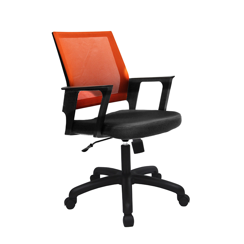 RC 1150TWPL  Кресло для персонала (Оранжевая сетка)