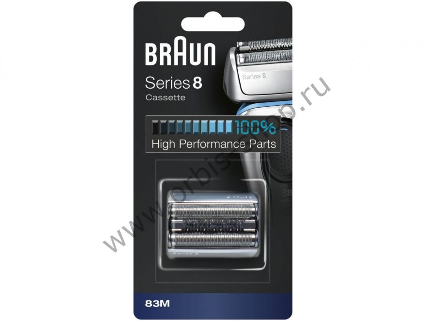 Бритвенная кассета для бритвы Braun 8 серии, 83M