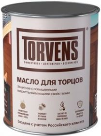 Состав для Торцов Torvens 5л Каштан Защитное с Повышенными Водоотталкивающими Свойствами / Торвинс.