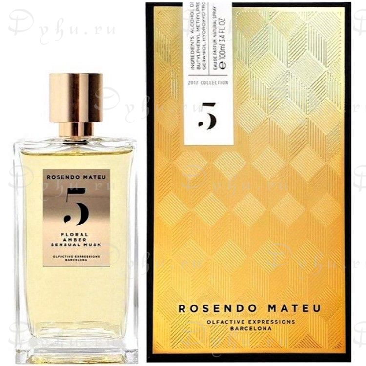 Rosendo Mateu Olfactive Expressions Nº 5 Floral, Amber, Sensual Musk