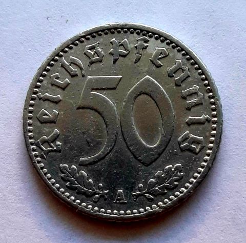 50 пфеннигов 1941 Германия AUNC