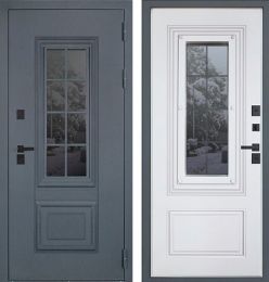 Дверь входная АСД Арктика с окном (термо)