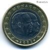 Монако 1 евро 2001
