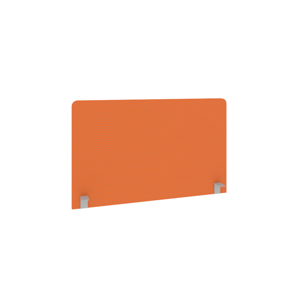 Экран тканевый продольный 720х450х22 мм (Оранжевый)