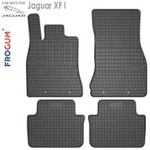 Коврики Jaguar XF I от 2008 - 2015 в салон резиновые Frogum (Польша) - 4 шт.