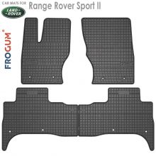 Коврики Land Rover Range Rover Sport II от 2013 - 2022 в салон резиновые Frogum (Польша) - 4 шт.