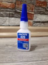 Loctite 420 клей этил-цианоакрилатный для металлов, резины и пластика (20 г)
