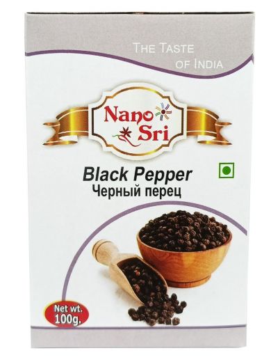 Перец черный семена | Black pepper seeds | 100 г | Nano Sri