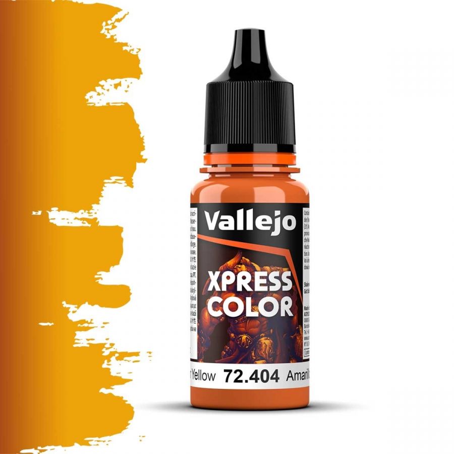 Краска Vallejo Game Xpress Color - Nuclear Yellow (72.404)