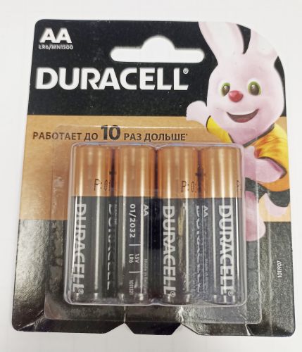 Батарейка AA DURACELL 12 LR6/MN1500
