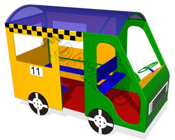 Игровой макет «Автобус» ИМ007