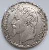 Император Наполеон III 5 франков Франция 1869