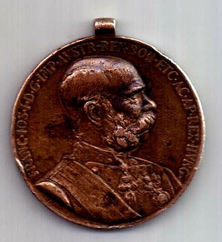 медаль 1898 Австрия Венгрия