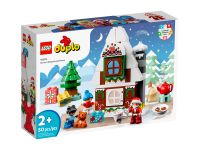 Конструктор LEGO DUPLO 10976 "Пряничный домик Деда Мороза", 50 дет.