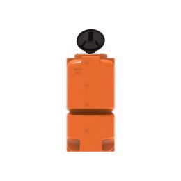 Емкость ST 2000л оранжевая с откидной крышкой пластиковая