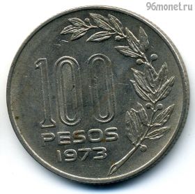 Уругвай 100 песо 1973