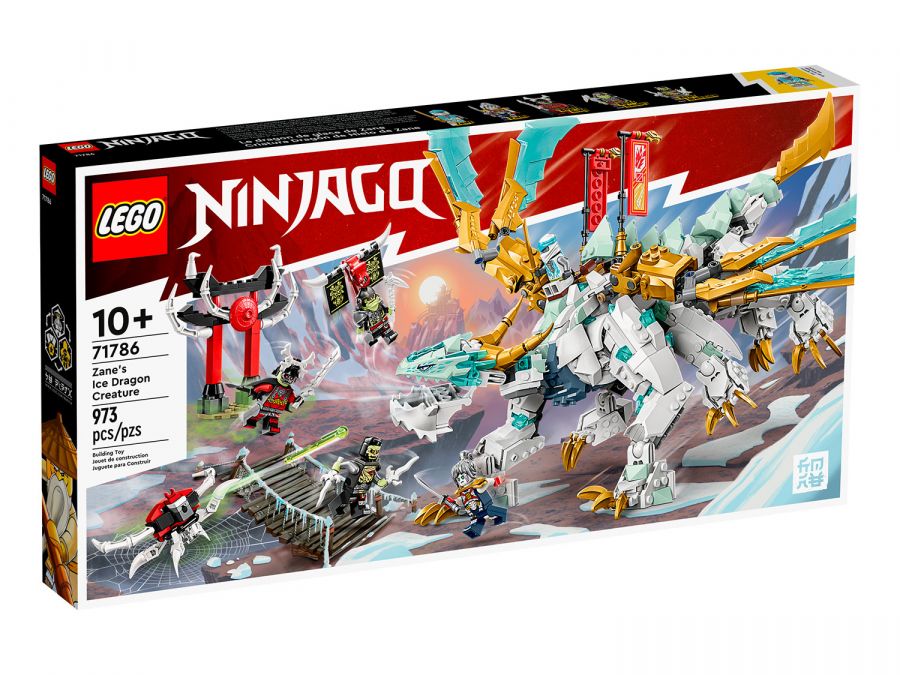 Конструктор LEGO Ninjago 71786 "Ледяной дракон Зейна", 973 дет.