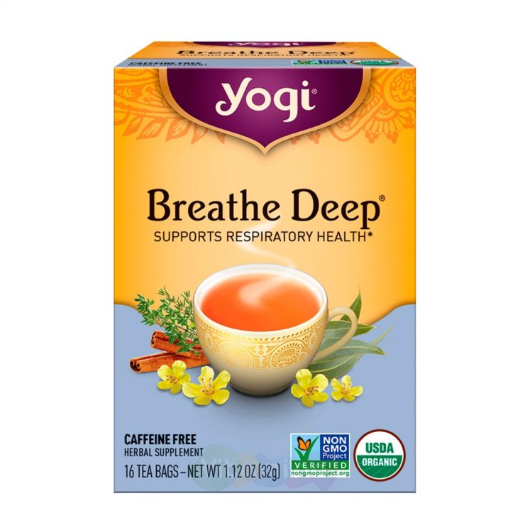 Yogi Tea Дышите Глубже Breathe Deep, 16 пакетиков