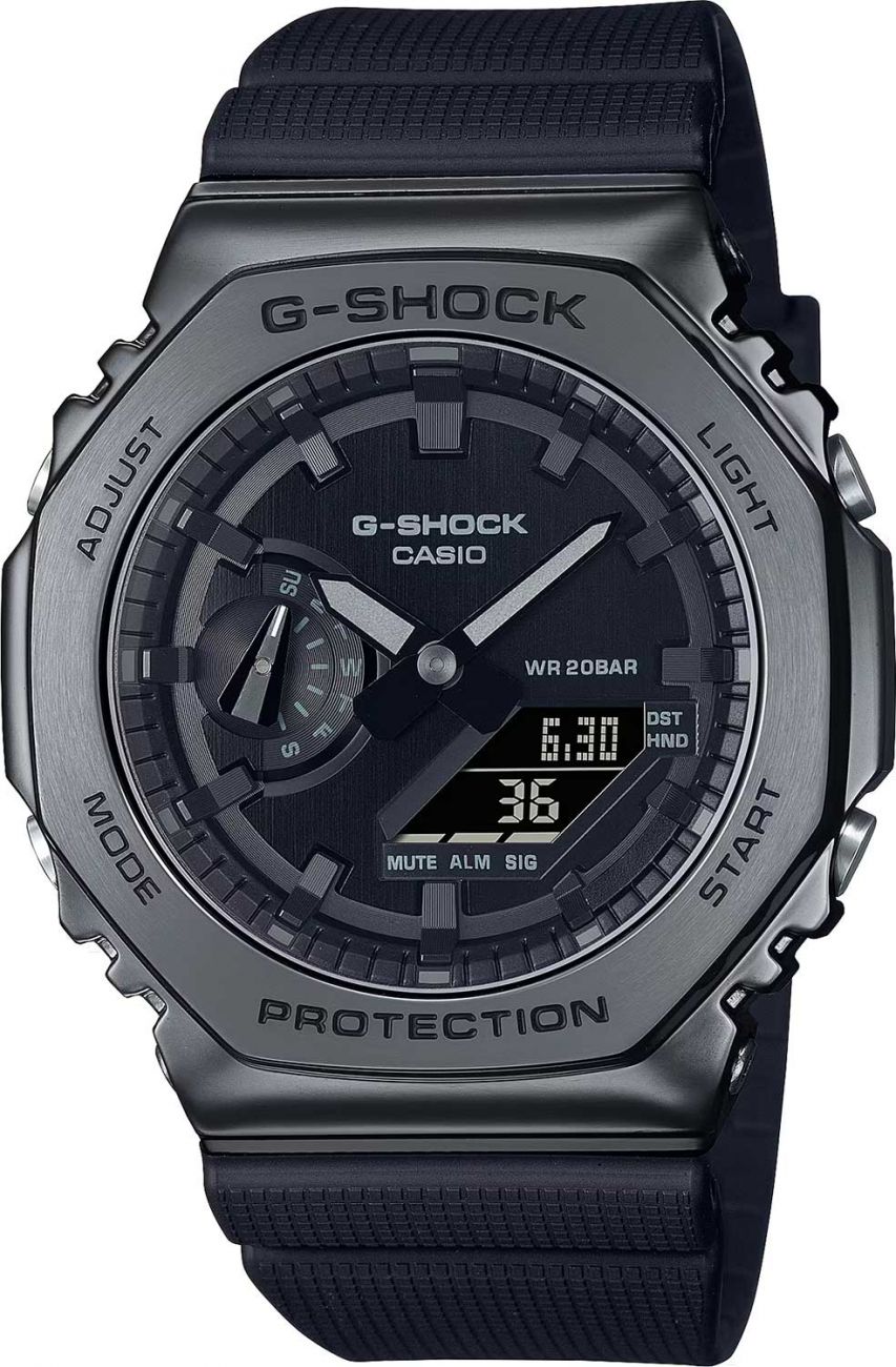 Мужские часы Casio G-Shock GM-2100BB-1A