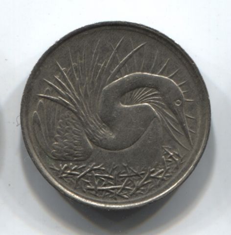 5 центов 1971 Сингапур
