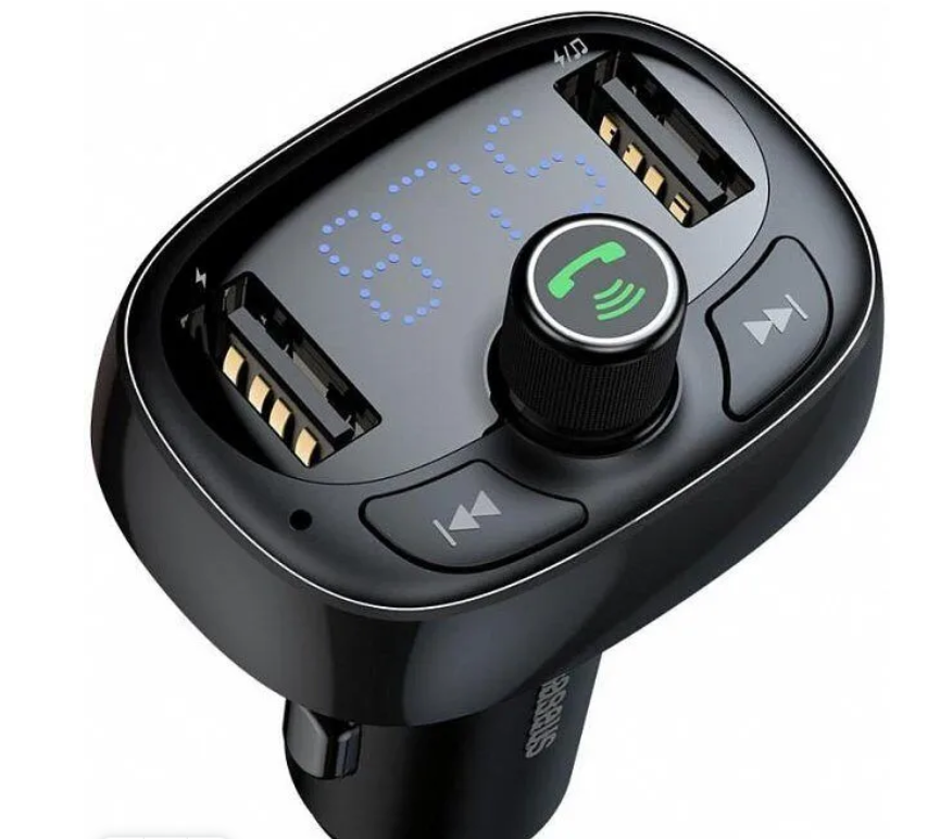 Автомобильное зарядное устройство с трансмиттером Baseus MP3 Charger CCALL-TM01