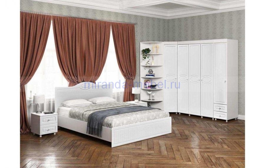 Спальня Монако-3 белое дерево