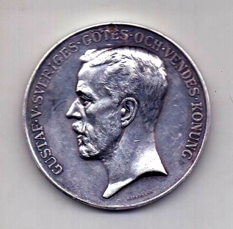 медаль 1929 Швеция XF