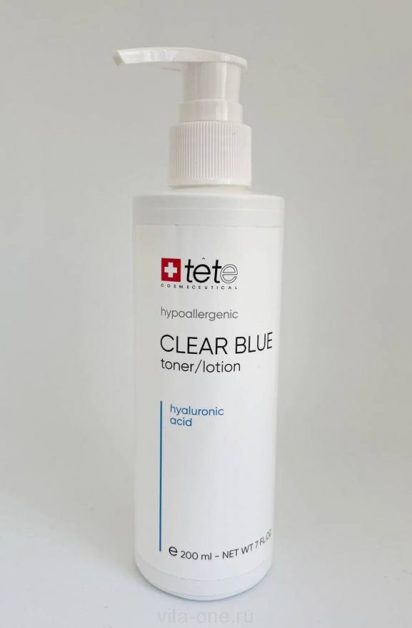 Тоник с гиалуроновой кислотой (CLEAR BLUE Toner/Lotion) Tete cosmeceutical (Тете косметик) 200 мл
