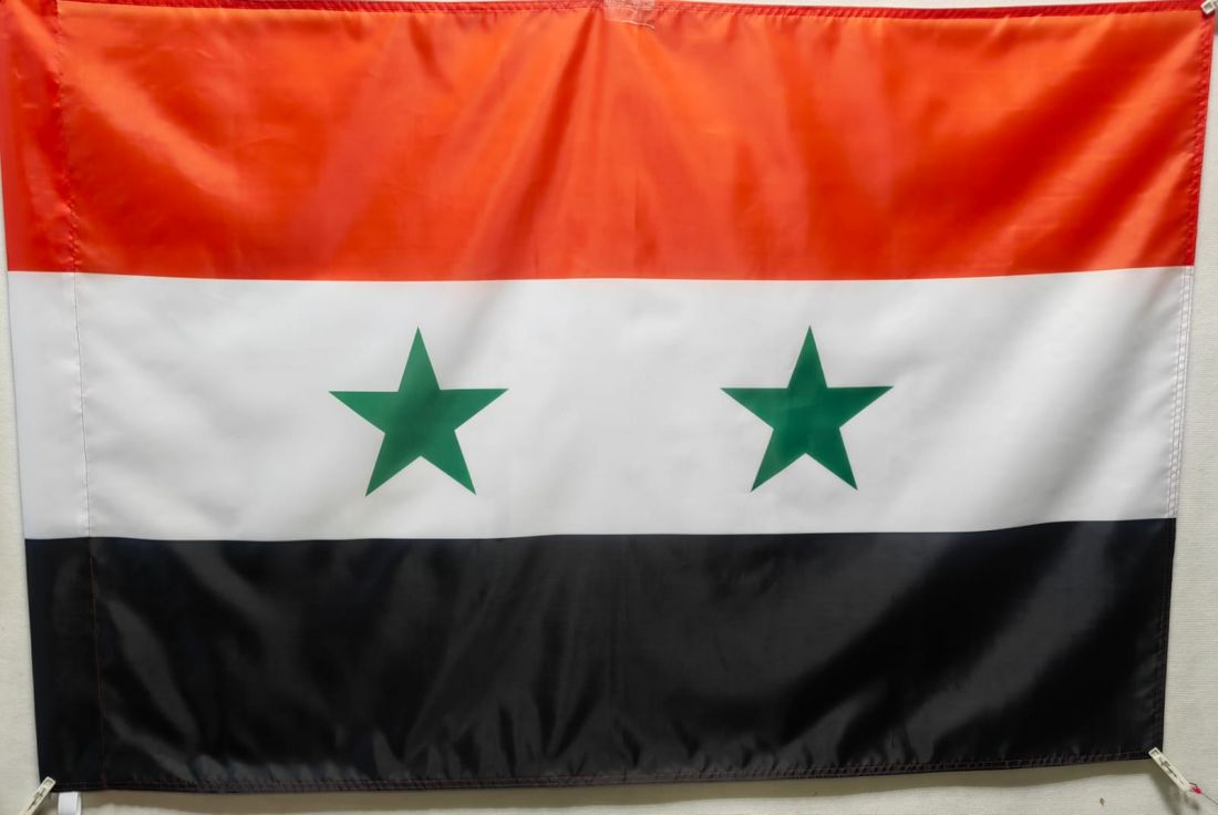 Флаг Сирии  90х135 см