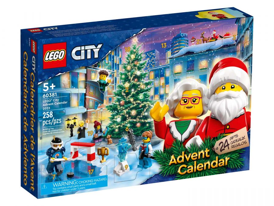 Конструктор LEGO City 60381 "Адвент-календарь", 258 дет.