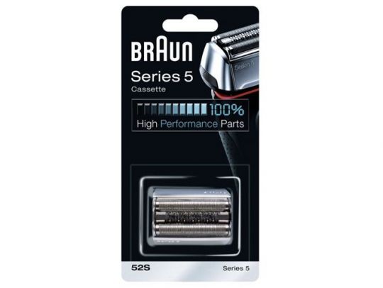 Бритвенная кассета для бритвы Braun 52S серебр.