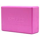 Блок для йоги ES2721/22 Espado розовый