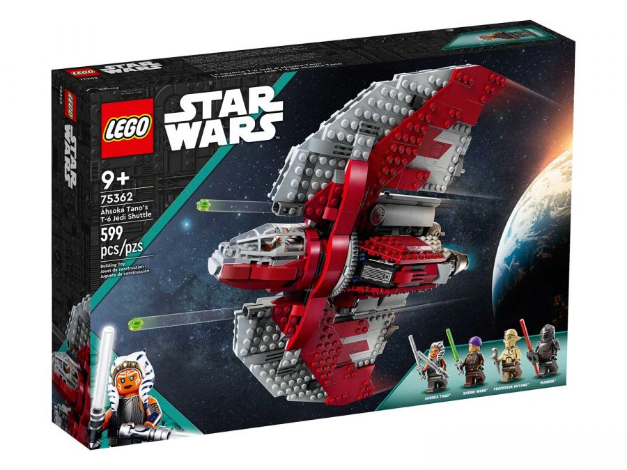 Конструктор LEGO Star Wars 75362 "Шаттл джедаев Т-6 Асоки Тано", 599 дет.