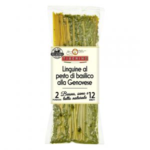 Лингвине с песто по-генуэзски Tiberino Linguine al Pesto Genovese 250 г - Италия