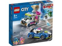 Конструктор LEGO City 60314 "Погоня полиции за грузовиком с мороженым", 317 дет.