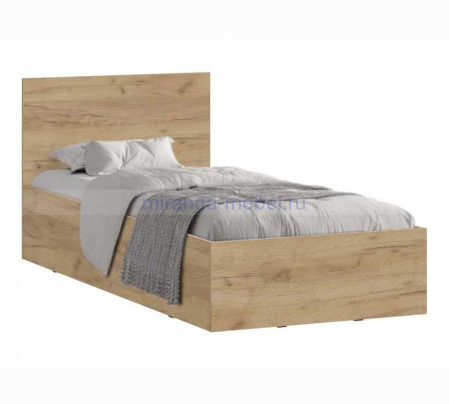 Мебель для спальни "МСП 1" Кровать одинарная 0,9*2,0"