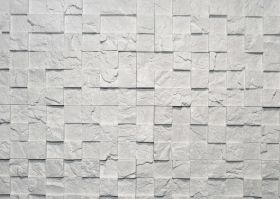 Гипсовая Плитка 3D Мозаика Русский Камень Светло-Серый Артикул 07.23 Ш38.5хВ10.5 см 1м2
