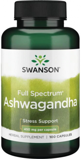Swanson - Full Spec Ashwagandha 450 mg 100кап