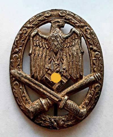 Знак 1940 - 1945 Общевойсковой За атаку 1 степень Германия AUNC