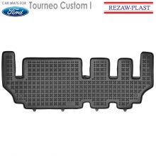 Коврики Ford Tourneo Custom I от 2012 - 2023 3-й ряд в салон резиновые Rezaw Plast (Польша) - 1 шт.