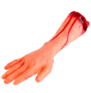 Жуткая рука - Horror Scary Latex Stump Blood Bloody Cut Hand Joke
