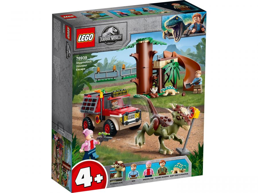 Конструктор LEGO Jurassic World 76939 "Побег стигимолоха", 129 дет.