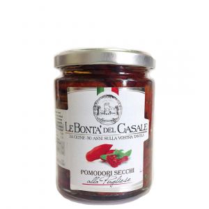 Вяленые помидоры по-апулийски Le Bonta del Casale Pomodori secchi alla pugliese 280 г - Италия