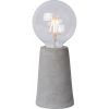 Лампа Настольная Lucide Concrete 34517/04/41 Серый / Люсиде
