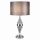 Лампа Прикроватная ST-Luce SL1002.104.01 Хром/Серый E27 1*40W / СТ Люче
