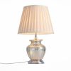 Прикроватная Лампа ST-Luce SL967.104.01 Хром/Бежевый E27 1*60W / СТ Люче
